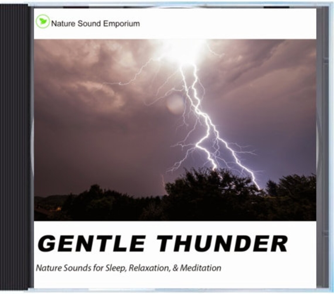 Gentle Thunder Nature Sound CD Nature Sounds for Deep Sleep, Relaxation
