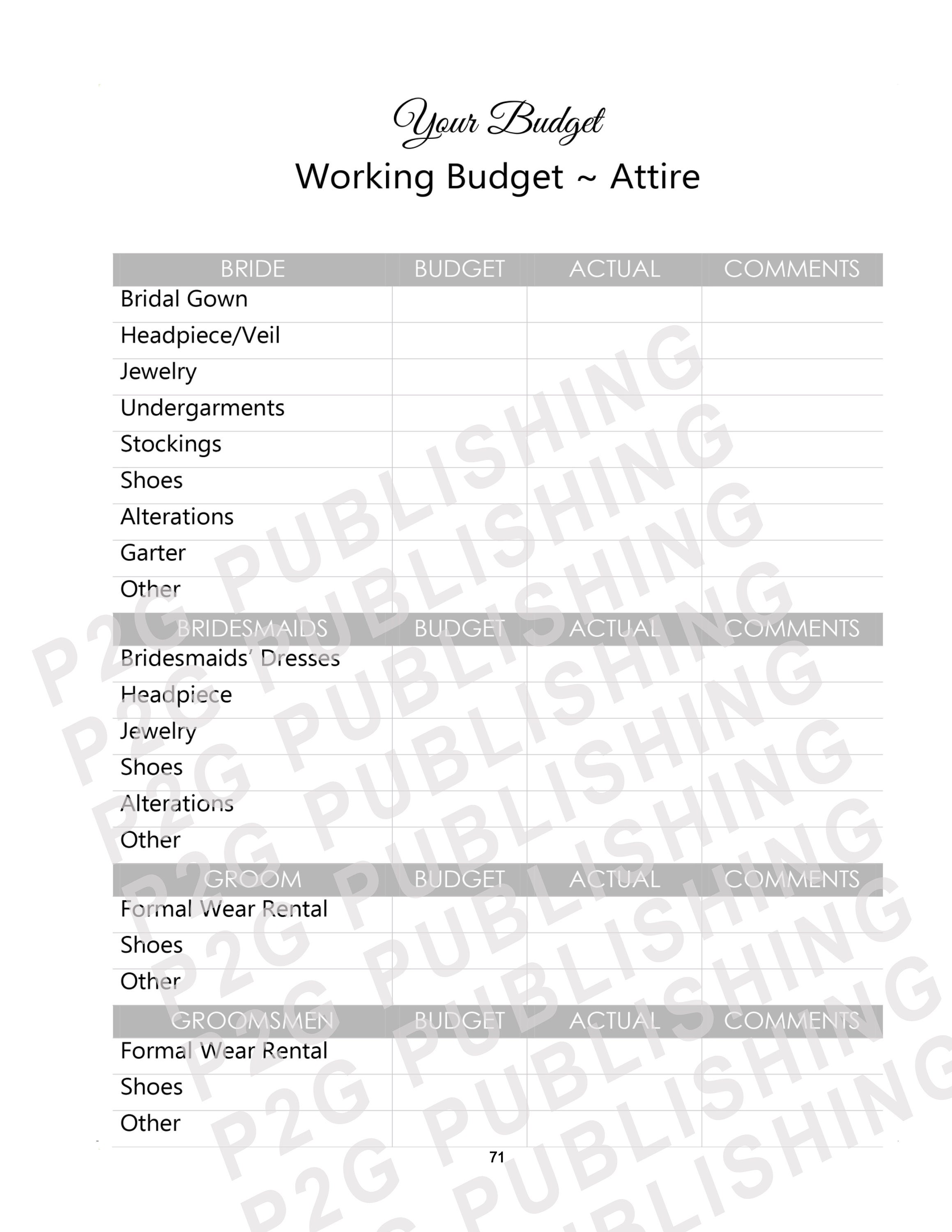 My Smart Wedding Planner Organizer Celebration Gold Ultimate Etsy