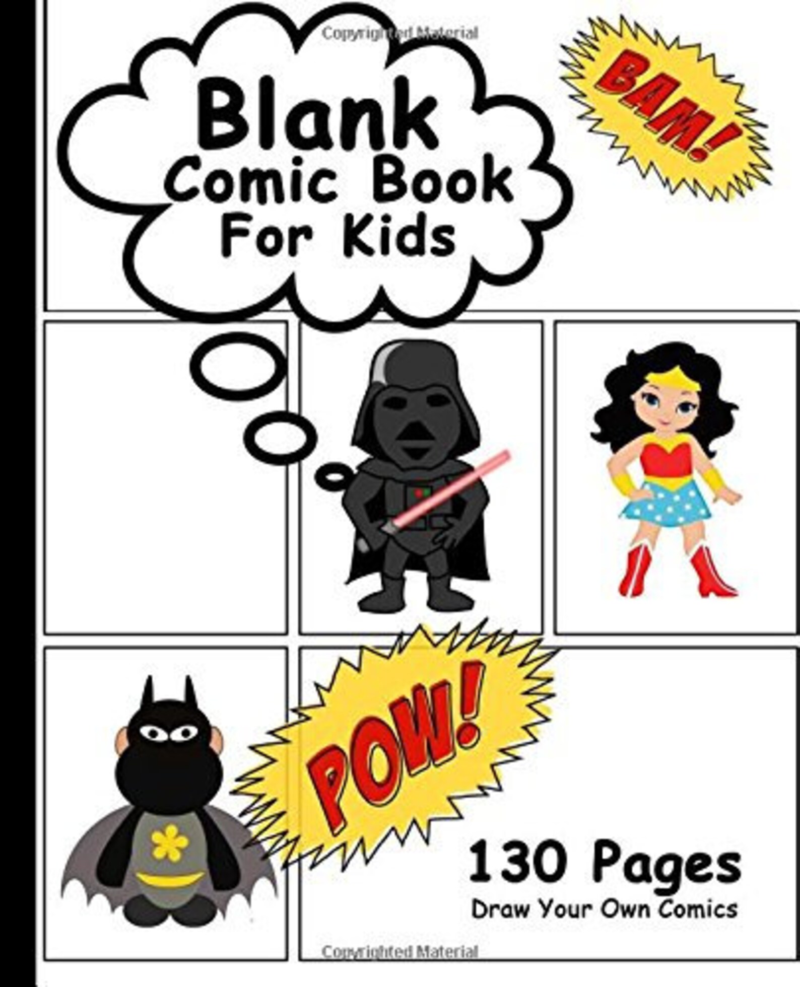 Blank Comic Book Sketchbook: Anime & Manga - z9h3il7