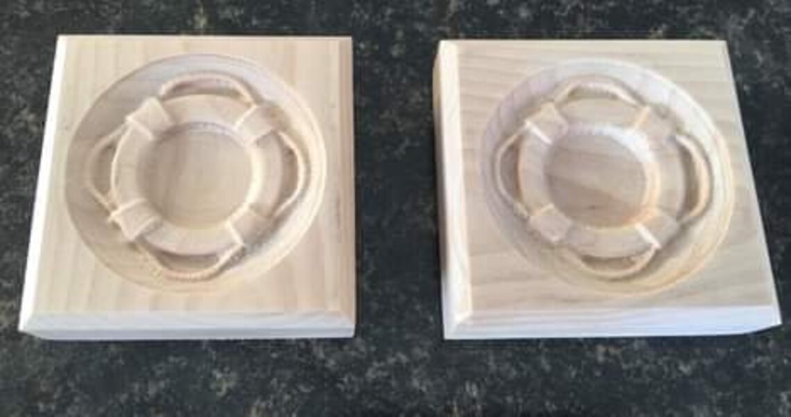 Trim Wood Corner Trim Block Door Trim Block Window Trim Etsy