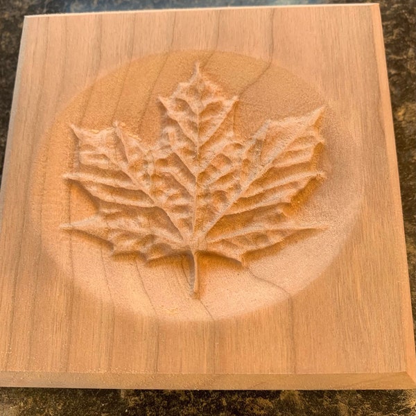 Maple Leaf Engraving Trim Wood, Corner Trim Block, Door Trim Block, Window Trim Block, Home Improvement Trim Block, Square Rosette