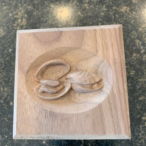 Shellfish Nautical Ocean Engraving Trim Wood, Corner Trim Block, Door Trim Block, Window Trim Block, Home Improvement, Square Rosette