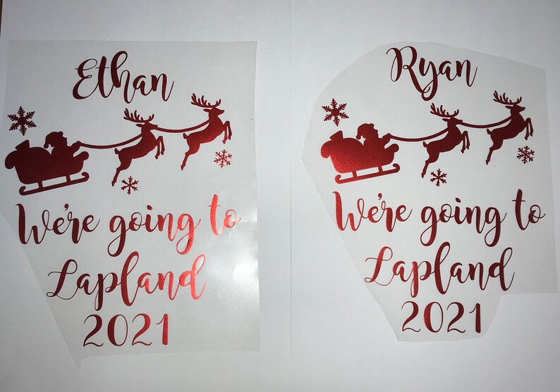 Lapland, We’re Going/ we’re off to lapland, Lapland  tshirt/ hoodie transfers 