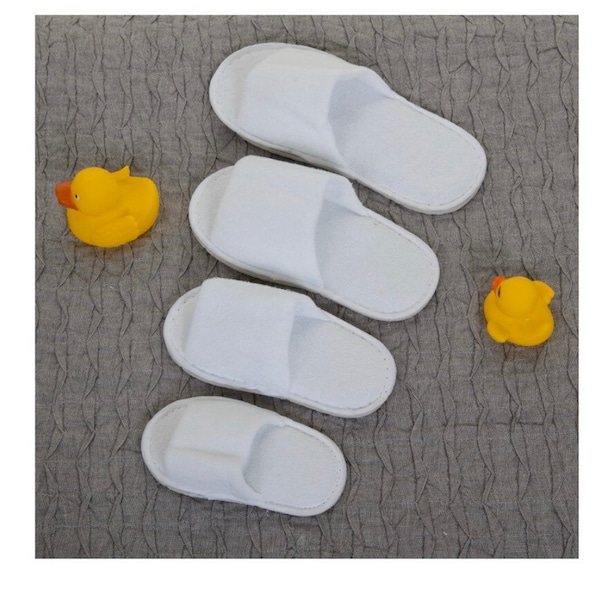 Wedding spa slippers | Pamper slippers | blank for personalisation | with transfers for home application