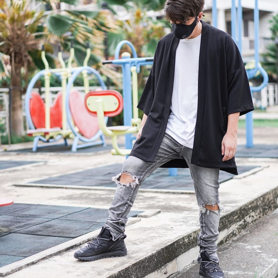 Street Style Kimono Men