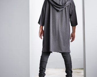 Jaeger Dark Gray Hooded　ロングマント il_340x270.3816377385_a6xb.jpg