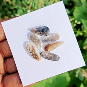 Scenic Agate Cabochons: Mix Shape Gemstone for Jewelry Making