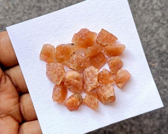 Sunstone Raw Gemstone : Natural Unpolished Rough Loose Stone for Jewelry Making