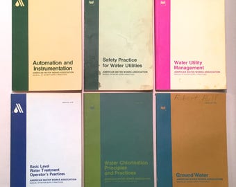 AWWA Water Supply Practices Manuals, Set of 6