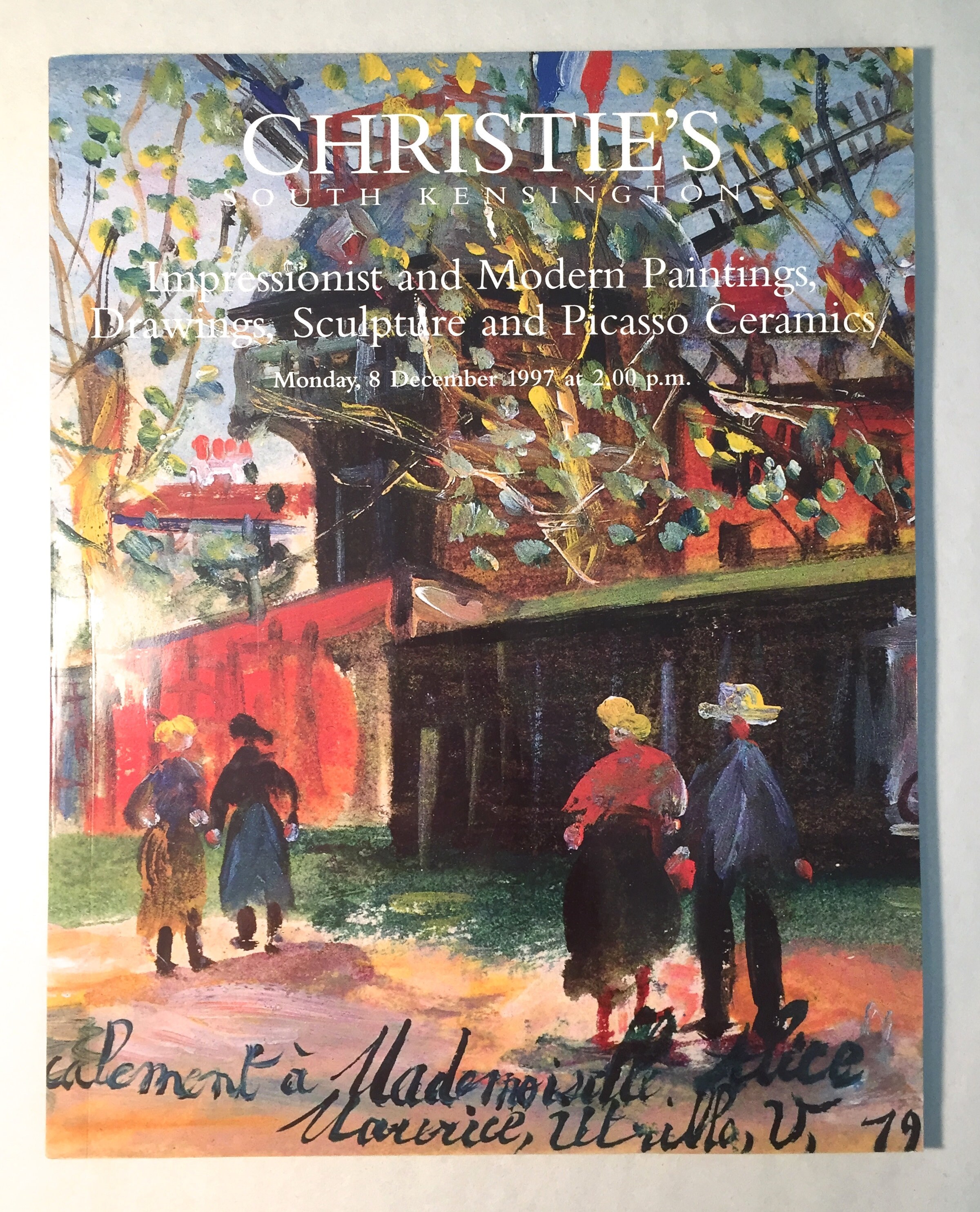 Christie's Catalog Impressionist & Modern Paintings, Drawings