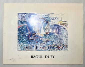 Raoul Dufy, Original Exhibition Museum Poster - Etsy