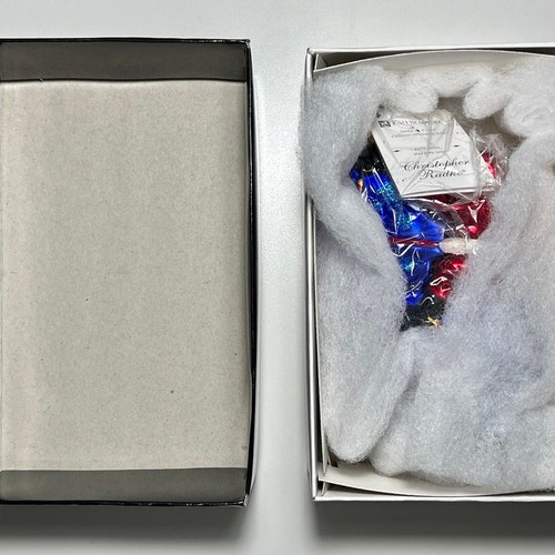 1939 Santa (3rd in Series) Christopher Radko 1999 FAO Schwarz Limited Blown Glass Ornament (Sealed shops in Box) Christmas Decoration Collectible