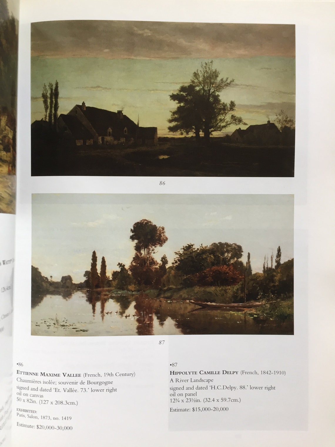 Christie's Catalog 19th Century European Paintings, Drawings