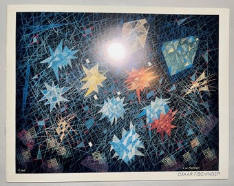 Oskar Fischinger Retrospective – 1980 Art Gallery Exhibit Brochure