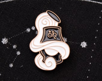 Aquarius Soft Enamel Pin