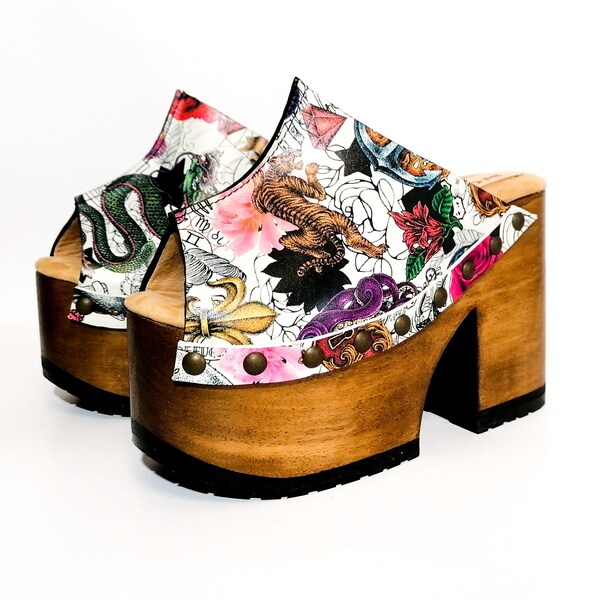 70s platform shoes women's