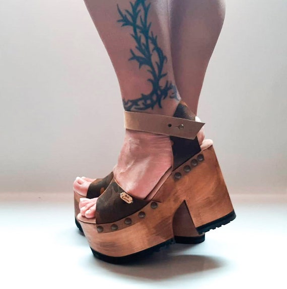 70s platform shoes women's