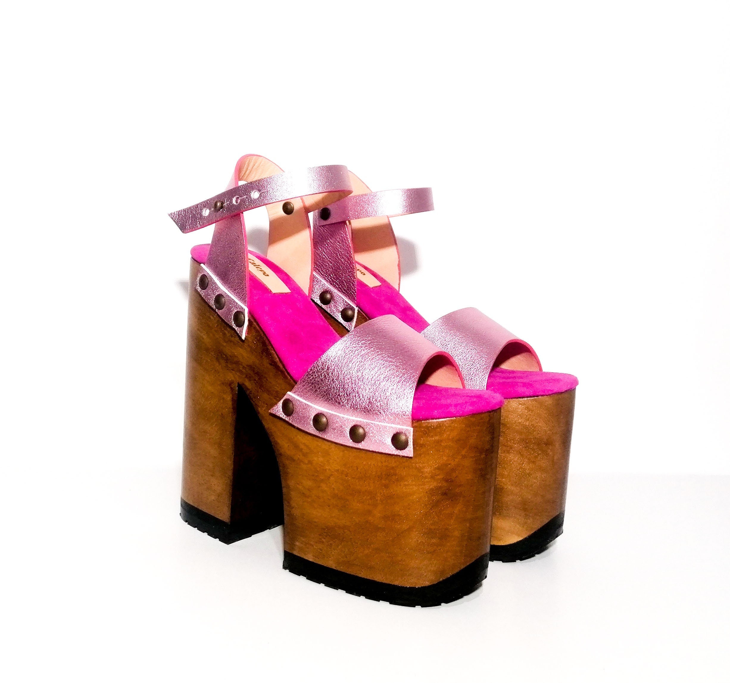 platform clog heels