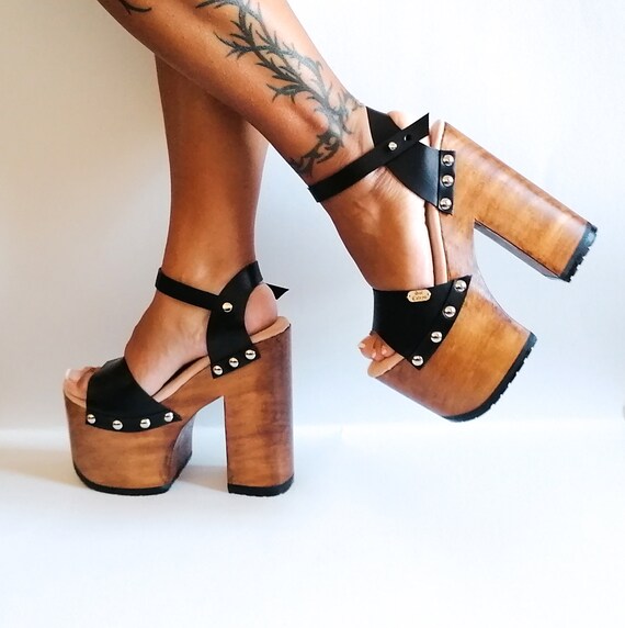 mega platform shoes