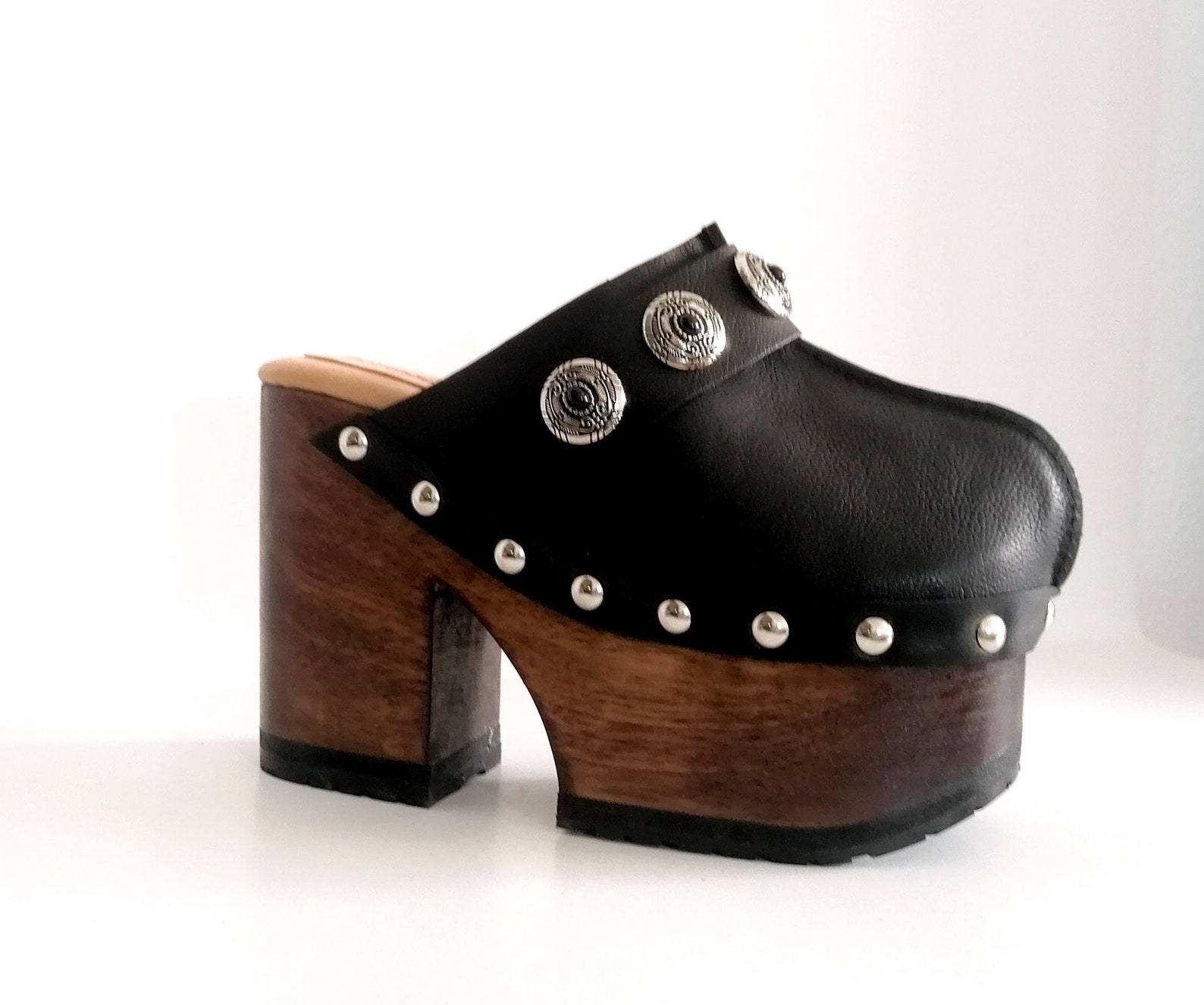platform clogs shoes