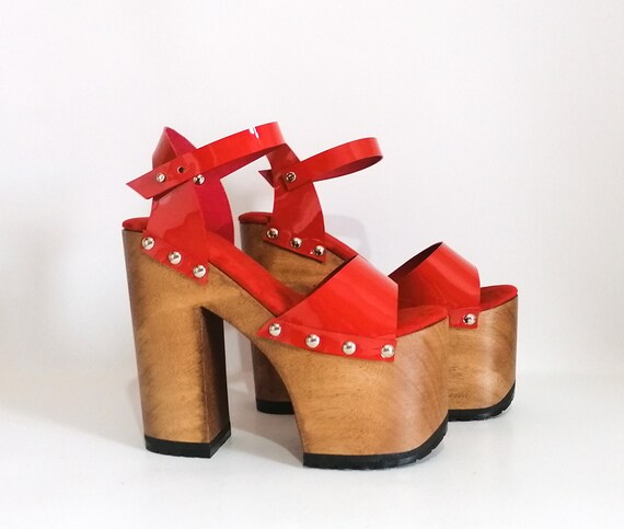 70s Platform Platform Sandals Platform 