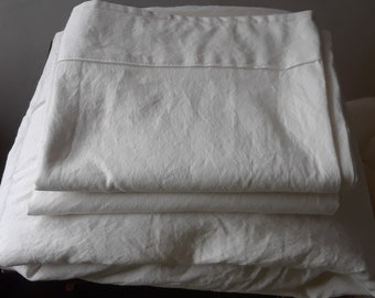 Queen Sized Fitted  Sheet Hemp  and Organic Cotton