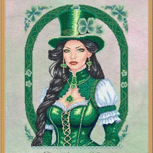 LADY LUCK da CSA com Carta Digital e enfeite com Fios Especiais