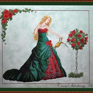 QUEEN of WATER - Chart & MH beads  by Cross Stitching Art Design