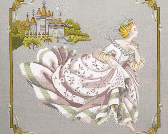 MD69 CINDERELLA Mirabilia Chart With Embellishment Pack MD69E