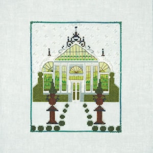 NC308 Sunrise Greenhouse - Winter Greenhouses - Complete Xstitch Materials