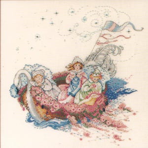 MD16 &quot;The Baby Boat&quot; - Complete Xstitch Materials