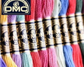 DMC XSTITCH THREAD - 50PCS., Choose your Color - 463 Colors Available!
