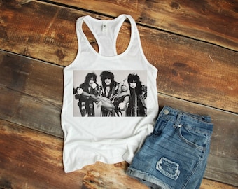 Womens Def Leppard Dropped Arm Vest Tank-Top Singlet T-Shirt Ladies