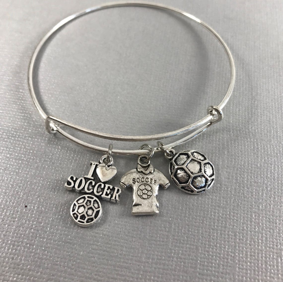 Soccer Soccer Fan Gift Soccer Bracelet Coach Gift Charm Etsy