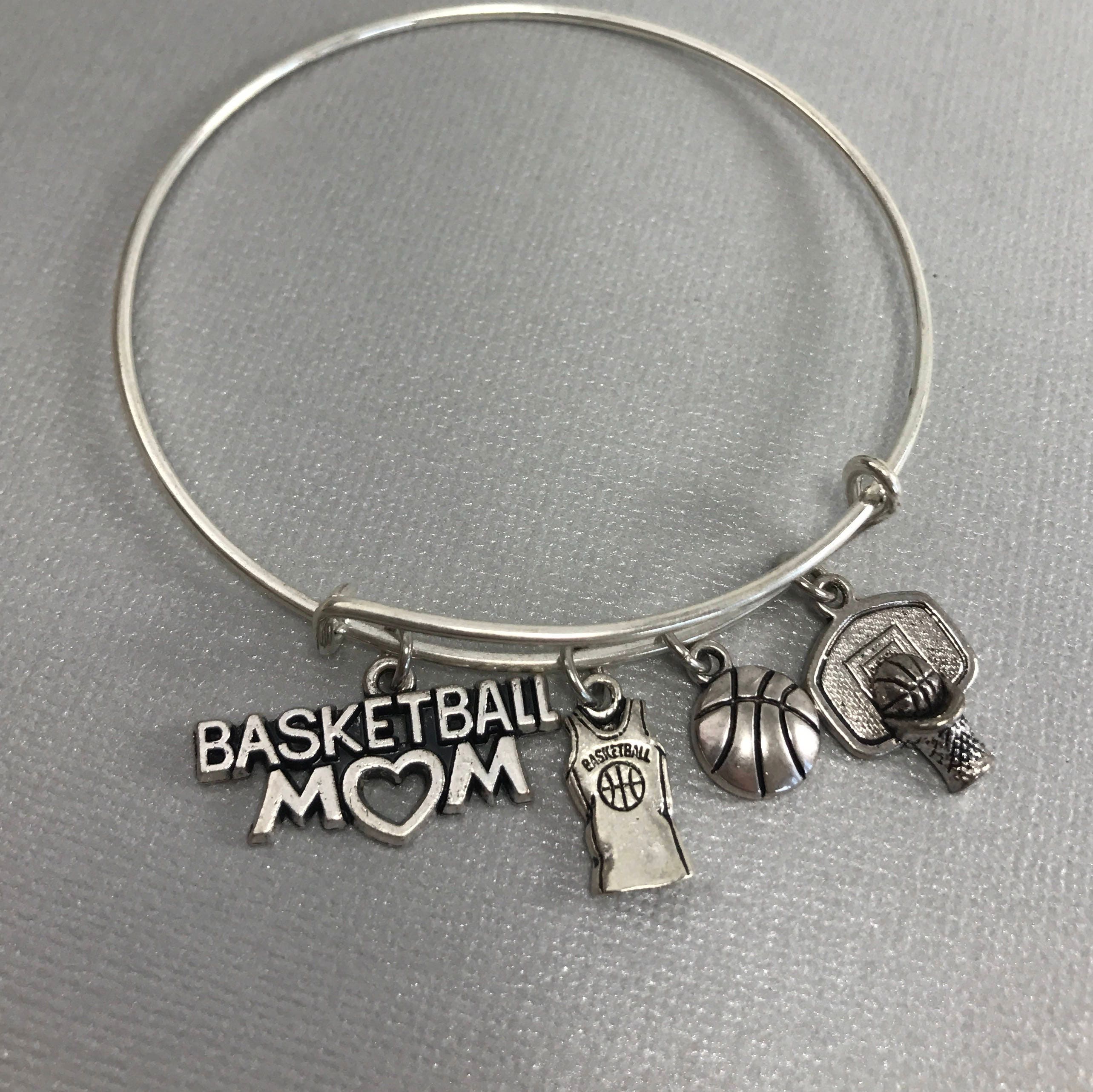 Upcycled BASKETBALL BRACELET made from an Actual Basketball