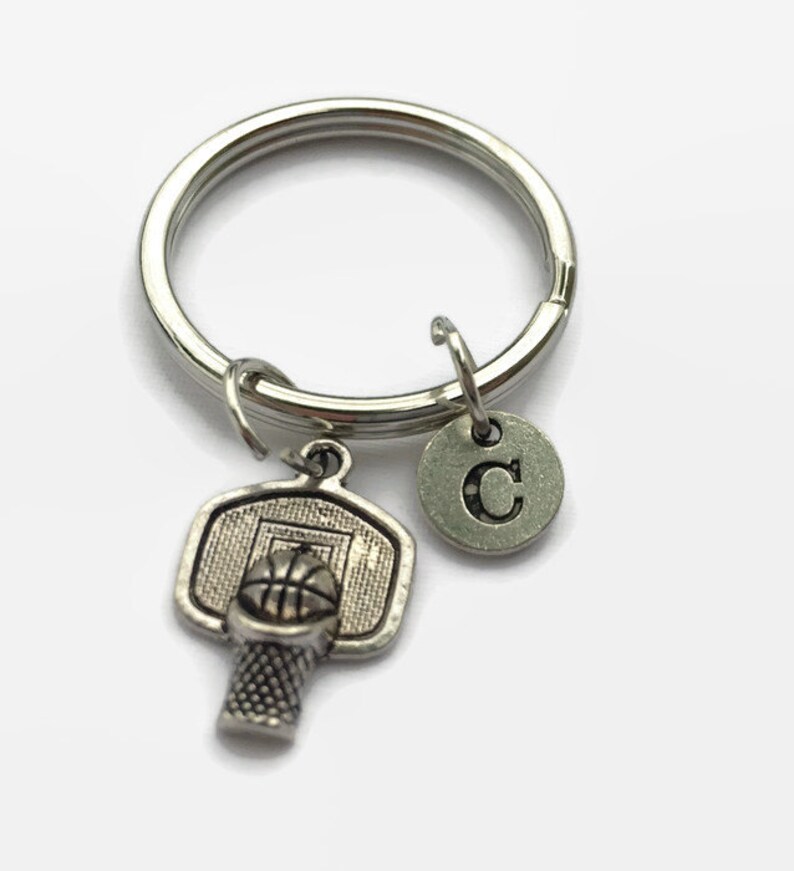 Basketball Keychain Basketball Player Gift Basketball Etsy