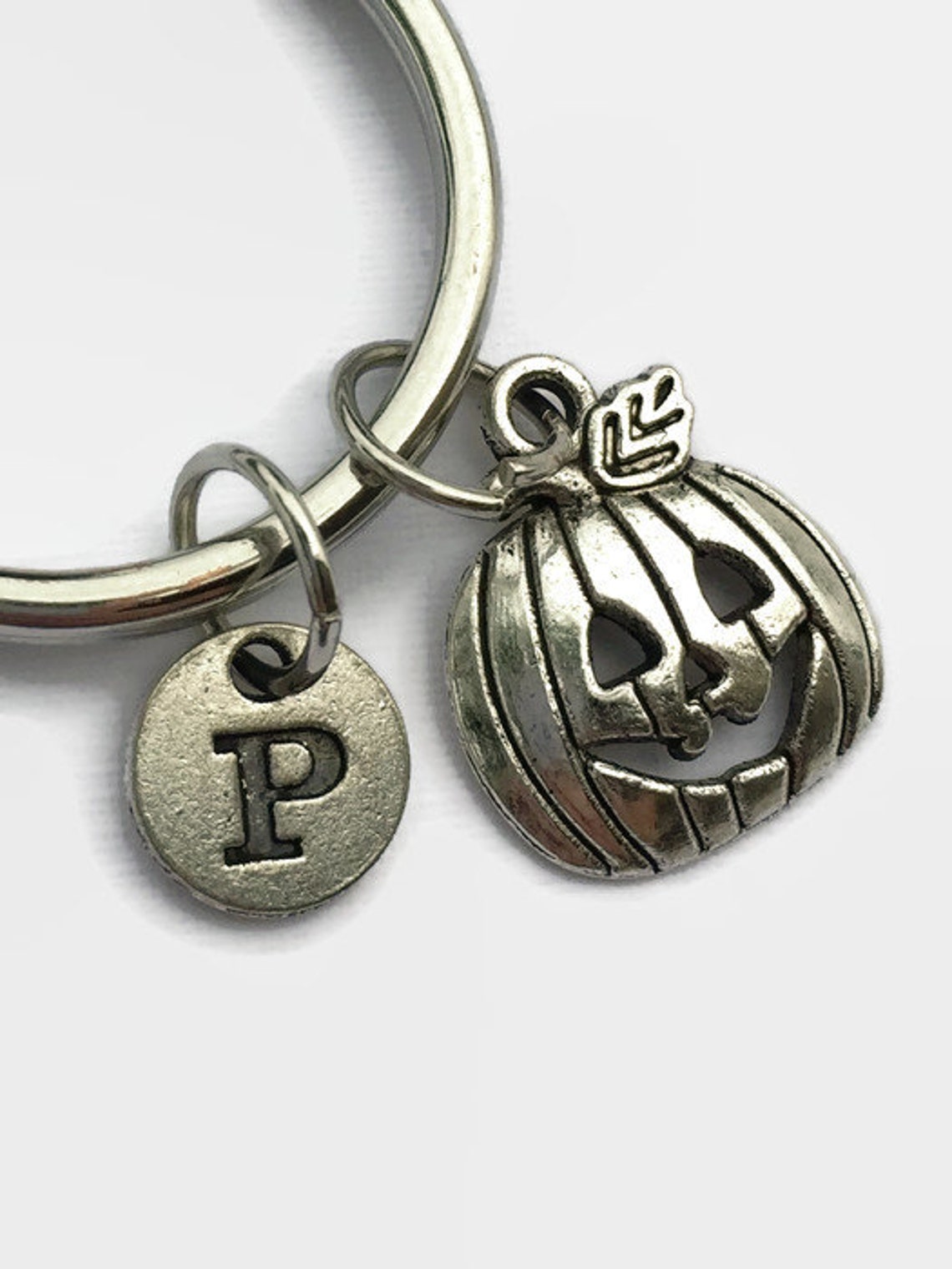 Pumpkin Keychain Halloween Keychain Pumpkin Gift Pumpkin Etsy UK