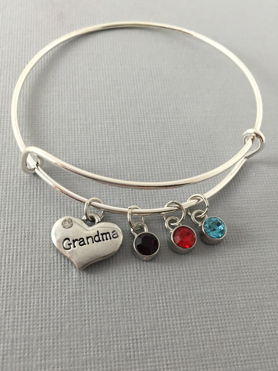 Sterling silver grandma bracelet best sale