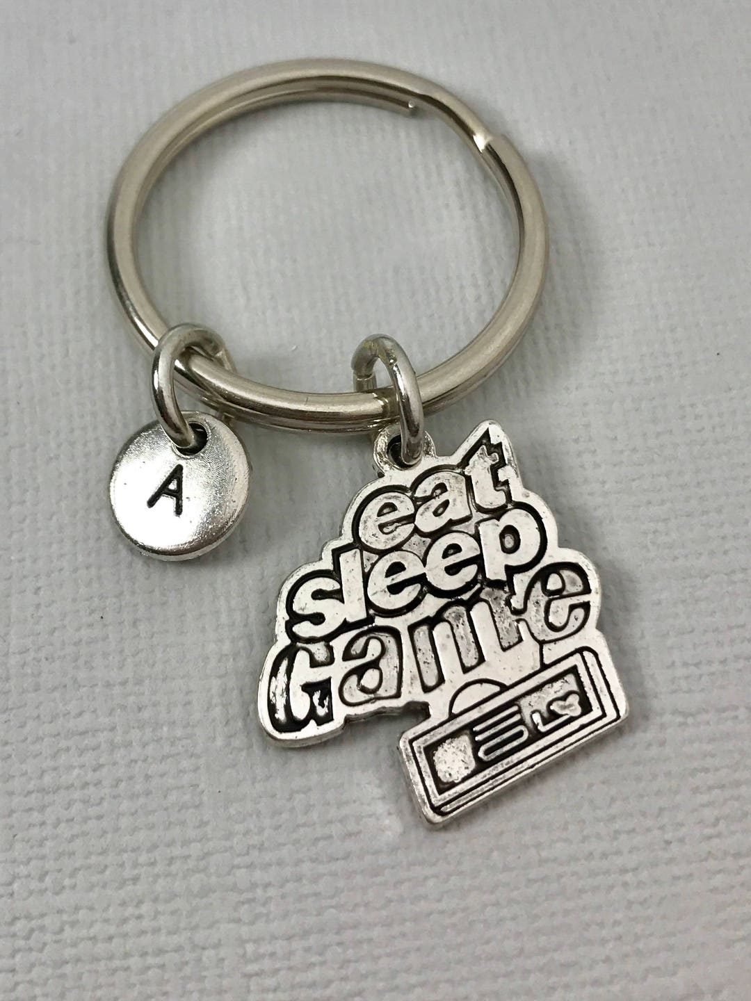 Video Game Keychain Video Gamer Keychain Video Game Charm Etsy