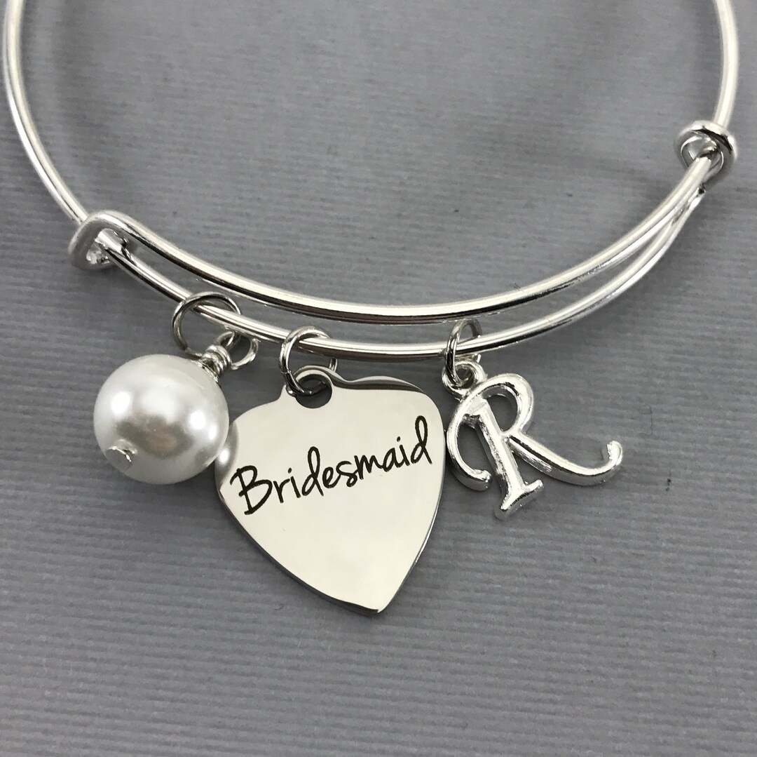 Pearl Bridesmaid Jewelry Will You Be My Bridesmaid Wedding - Etsy