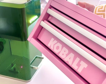 Personalized Mini Pink Kobalt Toolbox