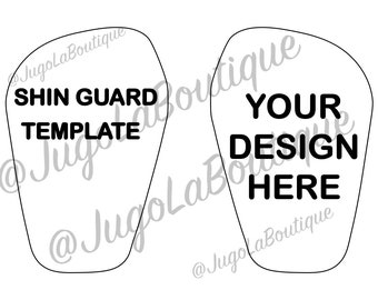 Shin Guard Template