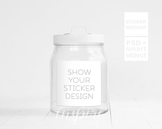 Square Pantry Label Mockup Styled Stock Photography For Square Pantry Label Mockup Styled Stock Photography For