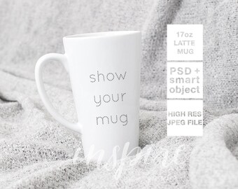 Download 17oz Latte Ceramic Mug Mockup Psd Smart Object Grey Fur Background Nordic Styled Stock For Social Media Product Mockup Coffee Mug New Free Psd Mockup Templates Yellowimages Mockups