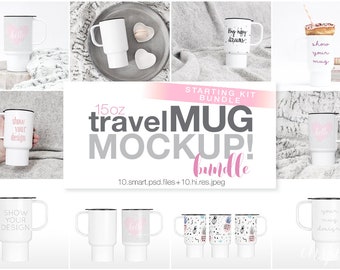 12oz Latte Mug Mockup Bundle Styled Mockups Cozy Etsy