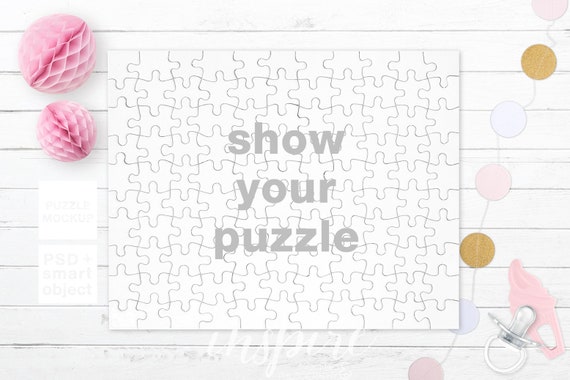 Download 110 Pieces Puzzle Mockup Psd Smart Object - Free Dowload ...