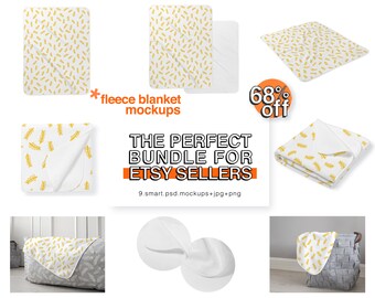 Download Blanket Psd Mockup Etsy