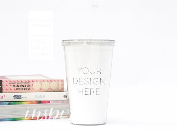Download Free Beverage Tumbler Mockup Psd Smart Object Acrylic Downloads New Free Templates Psd Mockups PSD Mockup Template