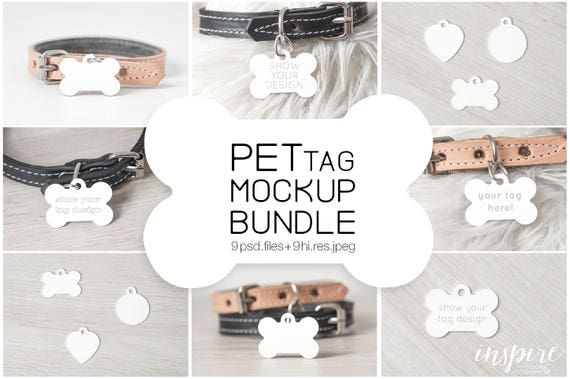 Download Bone Dog Tag Mockup Bundle Psd Smart Object - Free ...