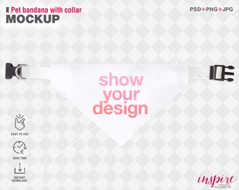 Download Pet Scarf Mockup Etsy